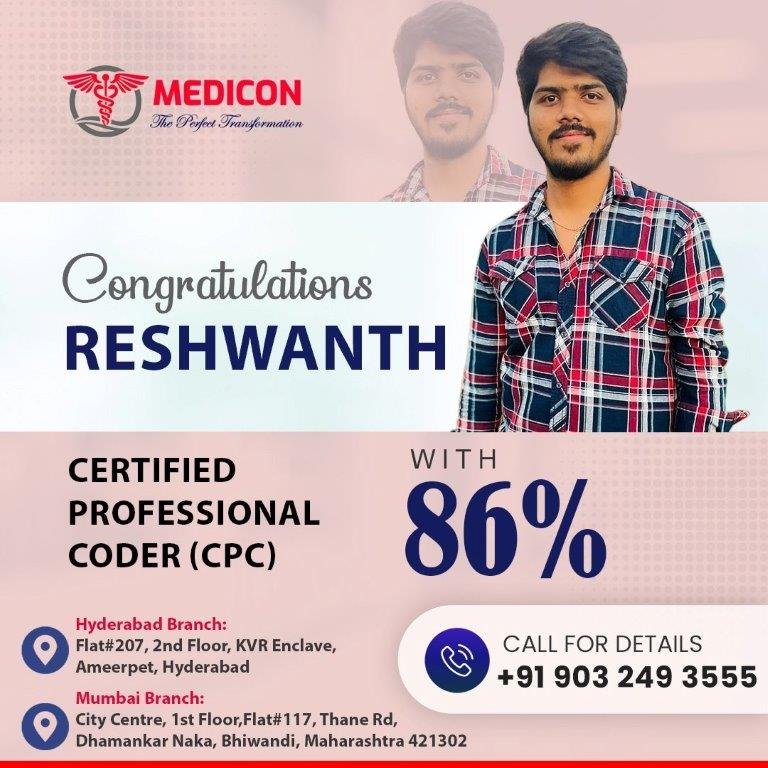 cpc certification passed student