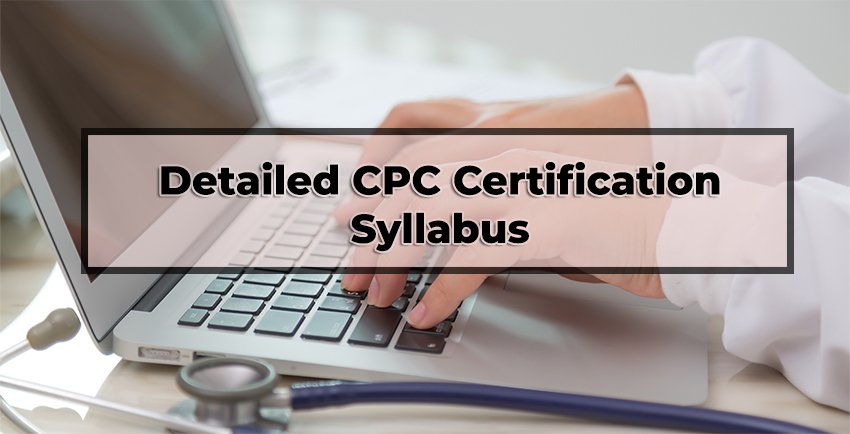 Detailed CPC Certification Syllabus